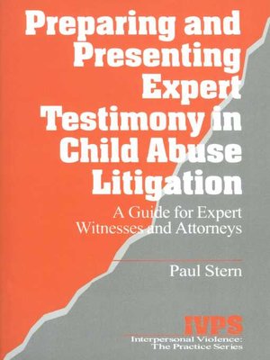 cover image of Preparing and Presenting Expert Testimony in Child Abuse Litigation